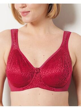 Breezies Wild Rose lace seamless bra Size 42DDD / 42F New without tag